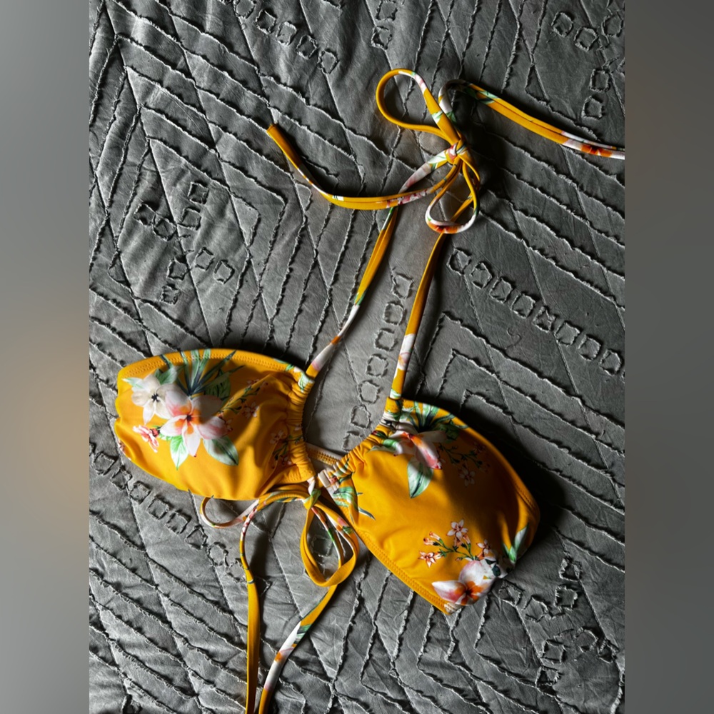 Express Floral Bikini Top
